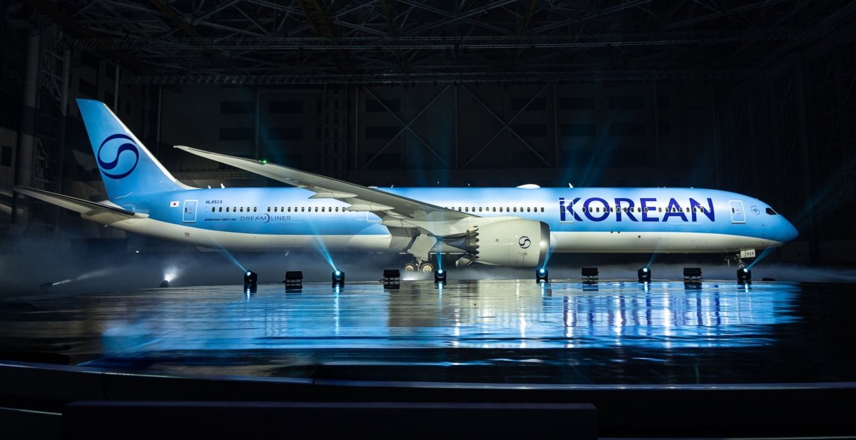 korean air new livery