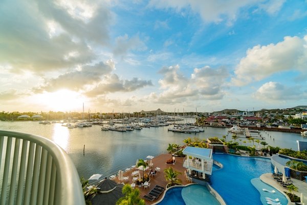 harbor club st lucia room view 1