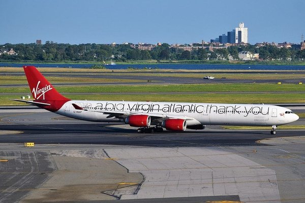 virgin atlantic thank you a340 1