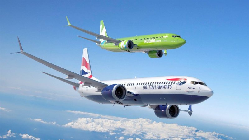 Comair Boeing 737 MAX 8 render
