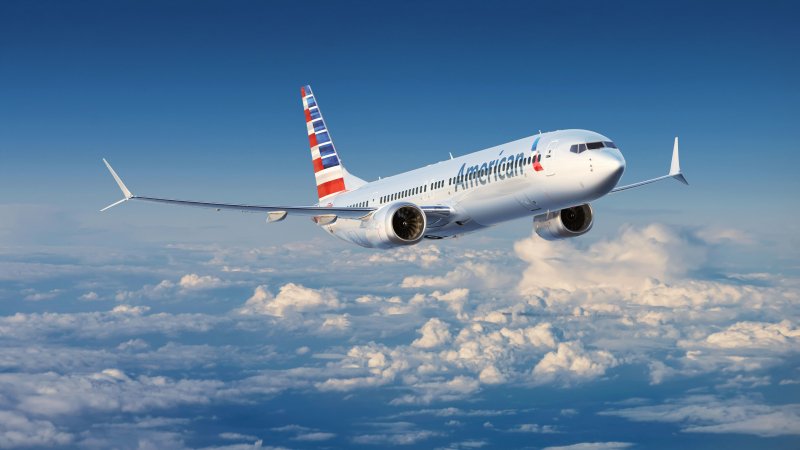 american airlines boeing 737 max 10 render