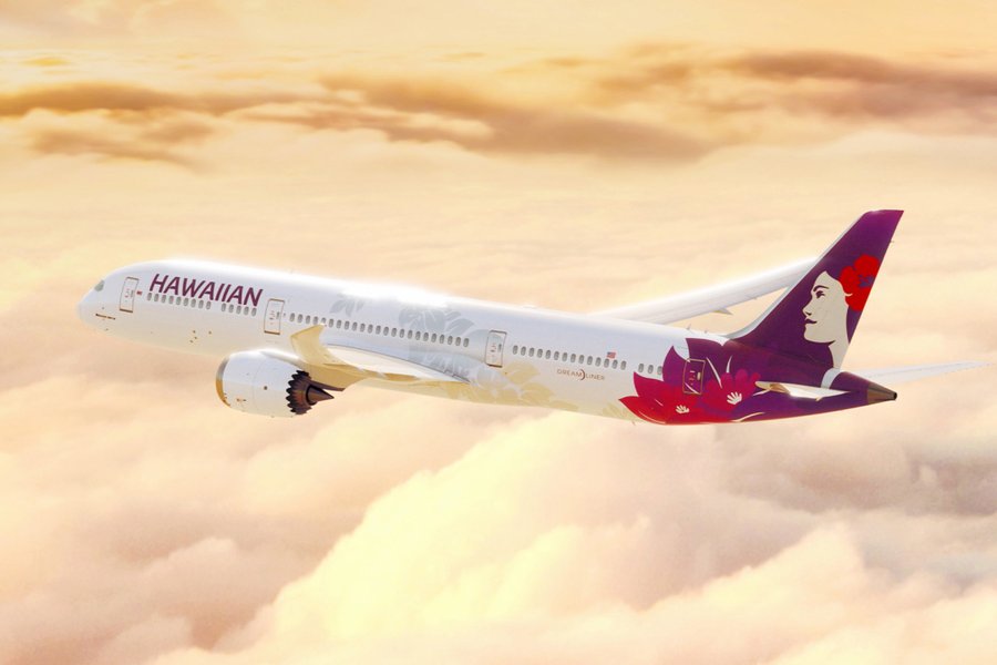 hawaiian airlines boeing 787 9 pualani livery