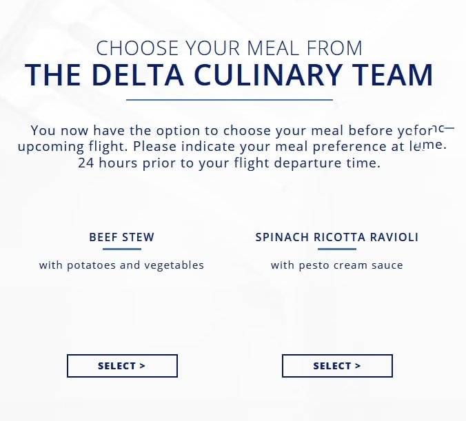 delta 757 aruba jfk food 1