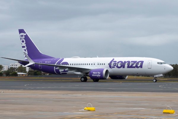 bonza boeing 737 max 8