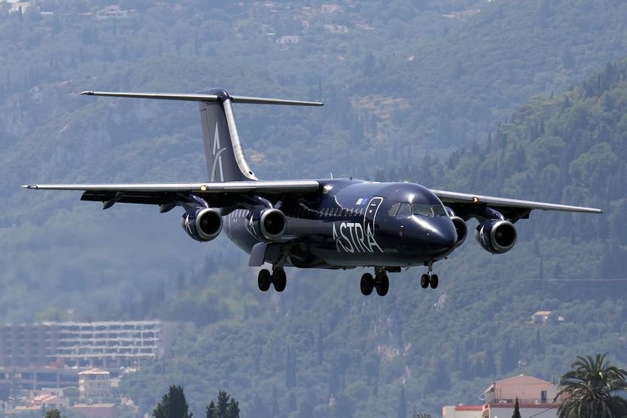 astra airlines bae 1