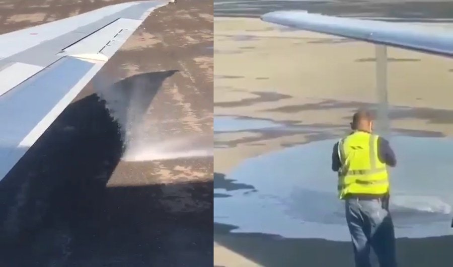 laser airlines cancun fuel leak md83