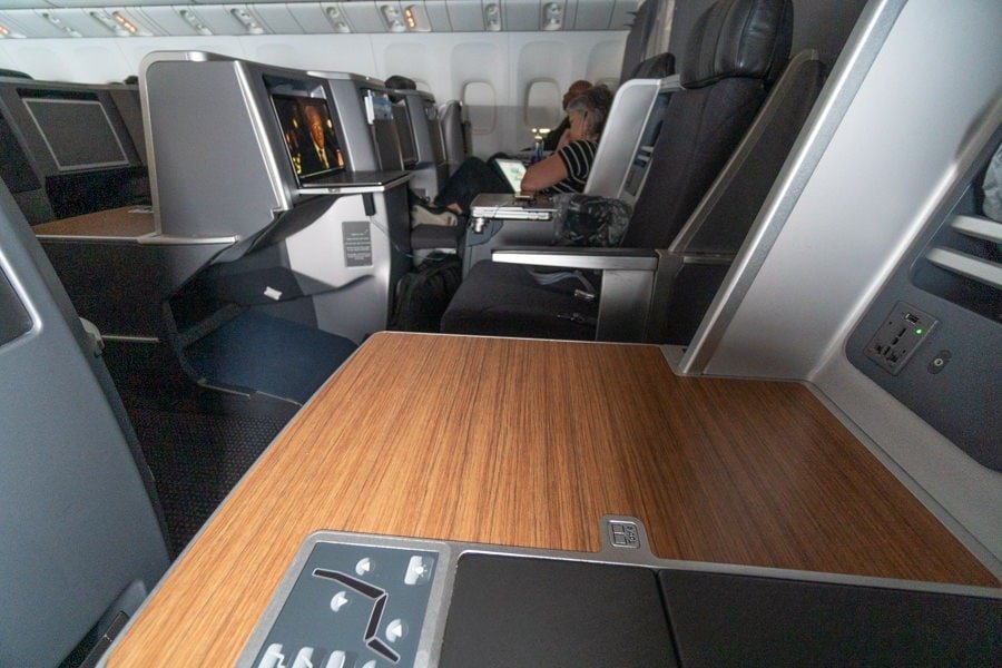 american 767 300 business class mia lax 14 1