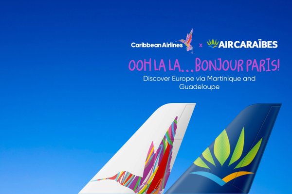 caribbean airlines air caraibes codeshare