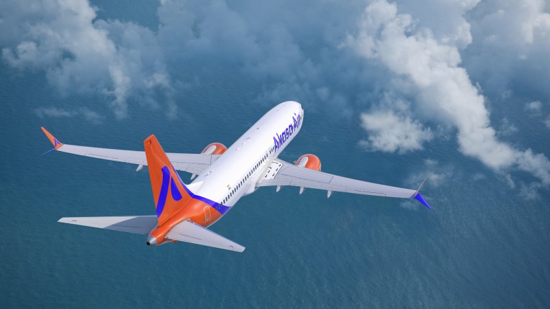 Akasa Air Boeing 737 MAX 8 Render