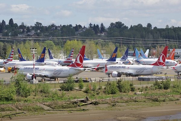 boeing parked max 1