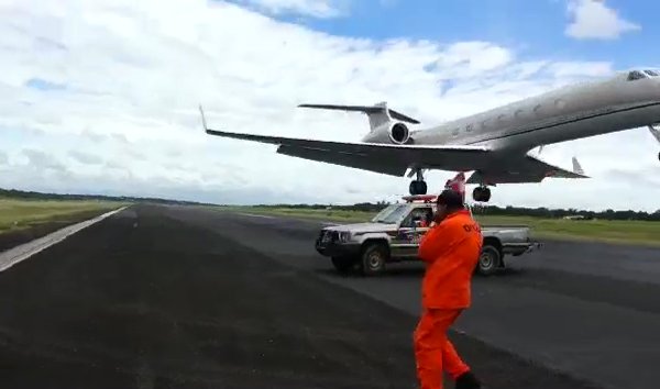 asu close call runway 1