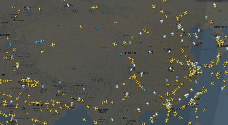 flightradar24 china