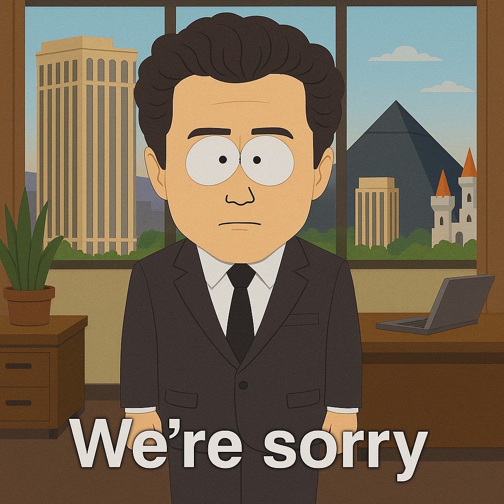mgm resorts ceo sorry