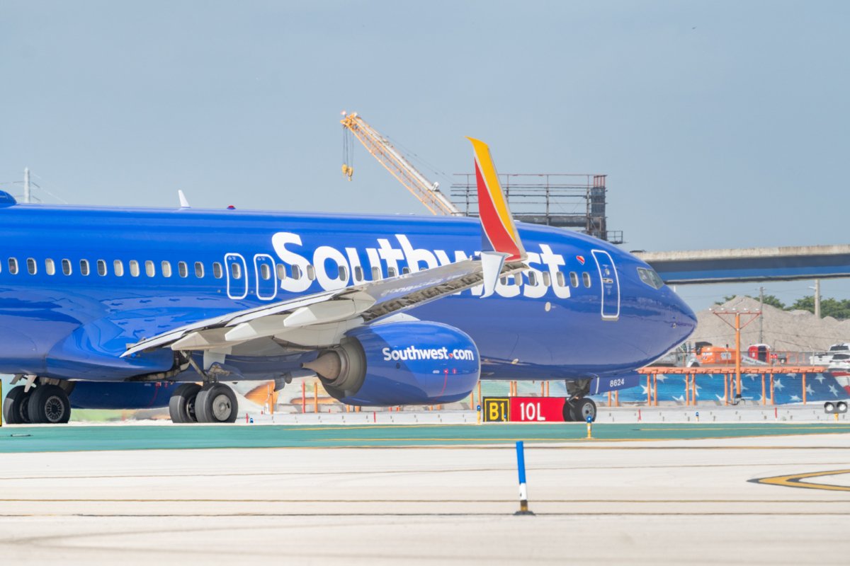 southwest airlins boeing 737 800