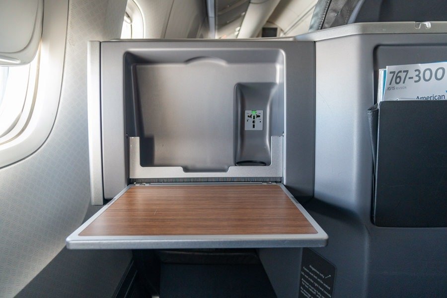 american 767 300 business class mia lax 07 1