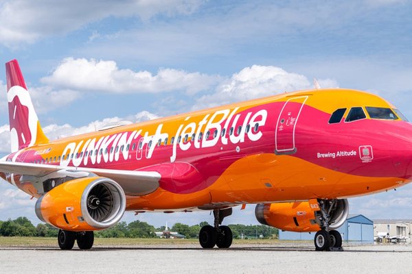 JetBlue Dunkin Livery