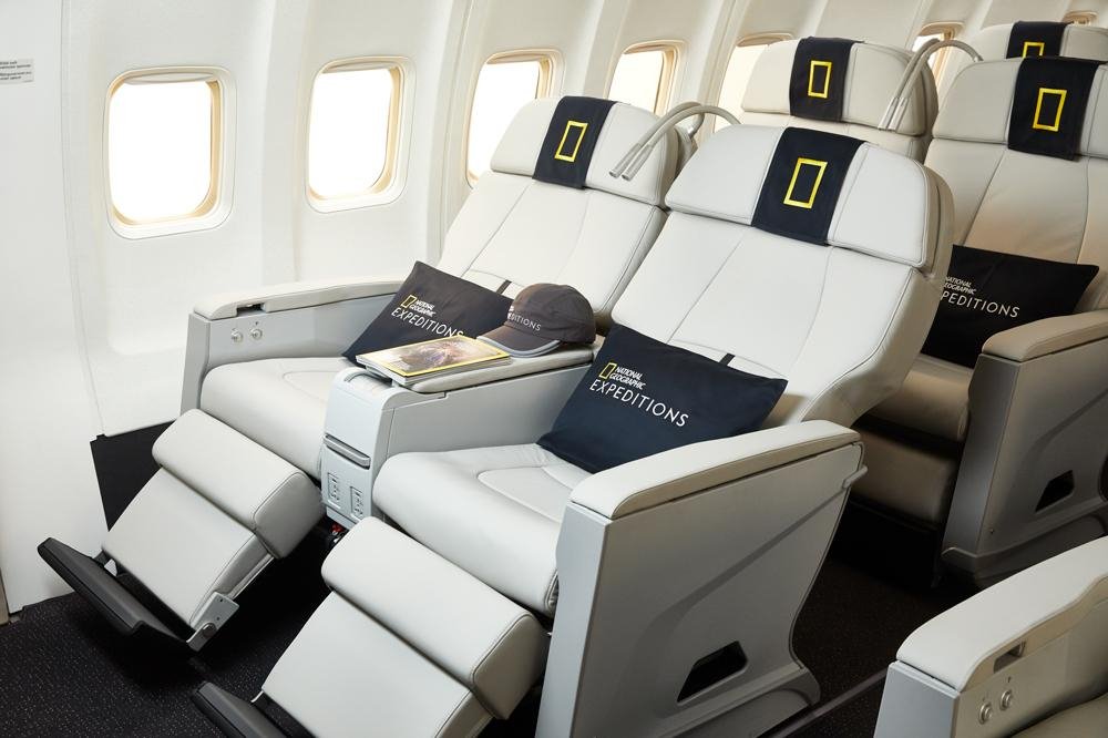 nat geo expeditions boeing 757