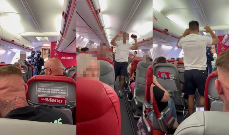 Armed Police Remove Passenger After Reports Of Explosive Device On Jet2 ...