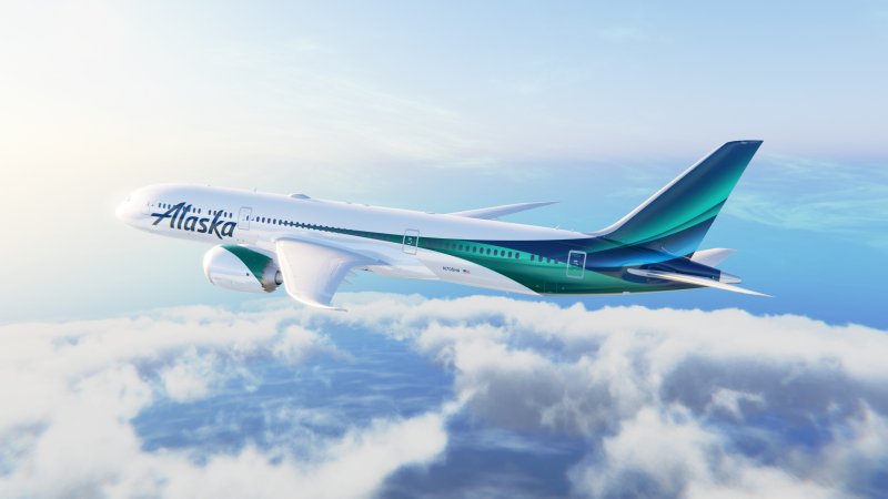 alaska airlines new livery boeing 787 9 03