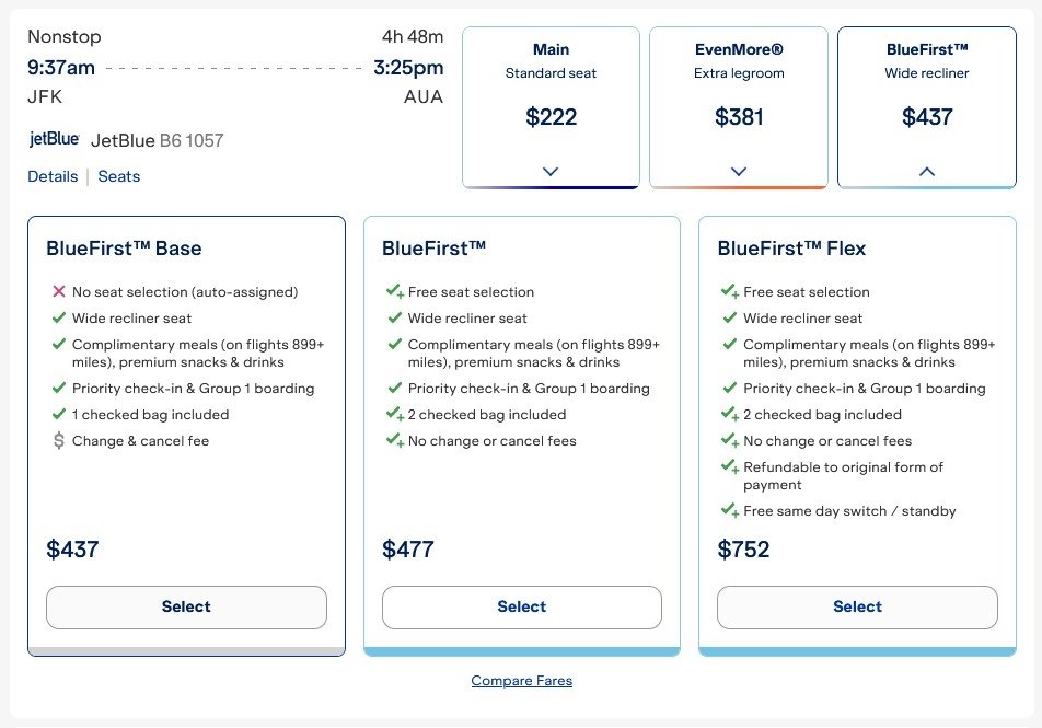 jetblue bluefirst search2
