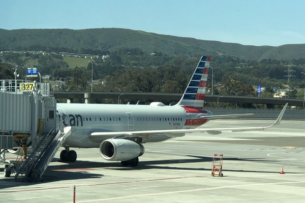 american airlines airbus a321 sfo