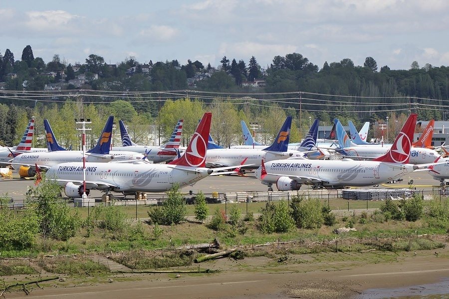 boeing parked max 1