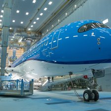 klm airbus a350 900 paintshop