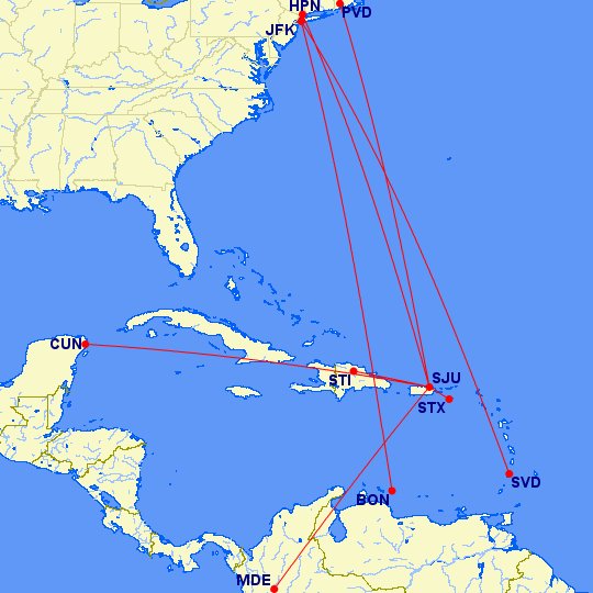 jetblue may 2024 pr bon stvincent expansion