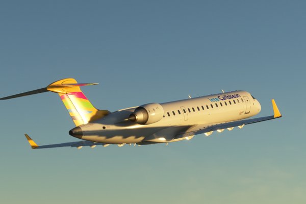 InterCaribbean Airways Mitsubishi CRJ700 Render