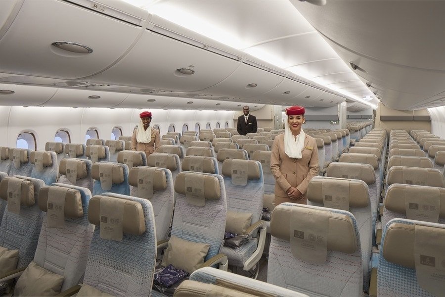 emirates a380 economy 1