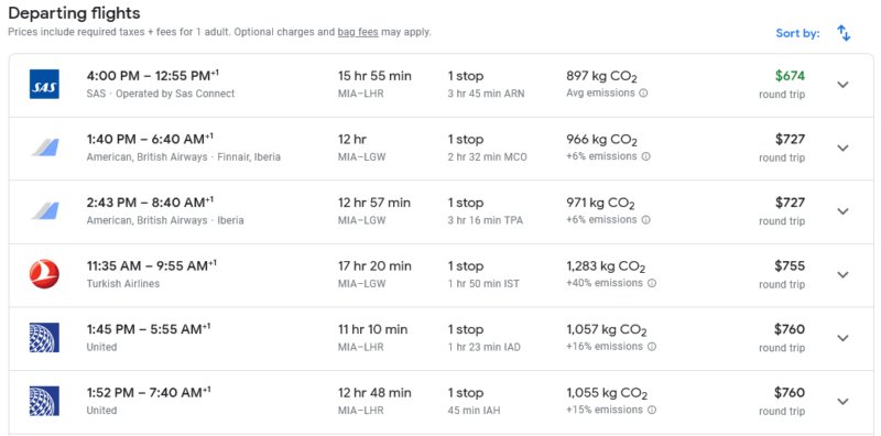 google flights cities