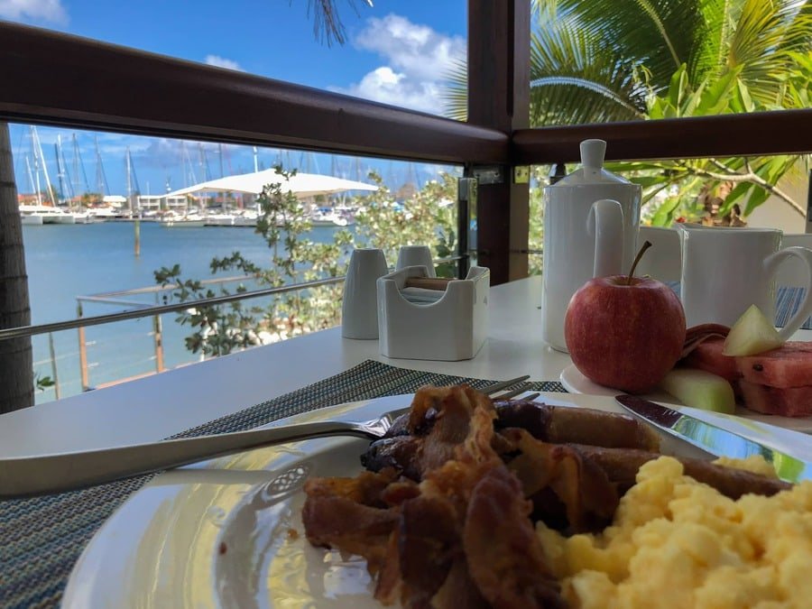 harbor club st lucia buffet breakfast 1