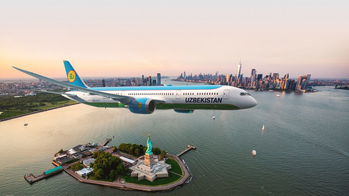 uzbekistan airways boeing 787 9