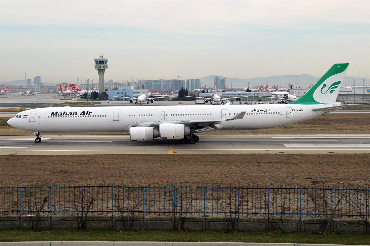 mahan air airbus a340 600