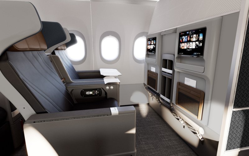 American Airlines Premium Economy Airbus A321XLR