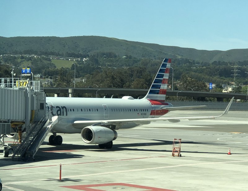 american airlines airbus a321 sfo