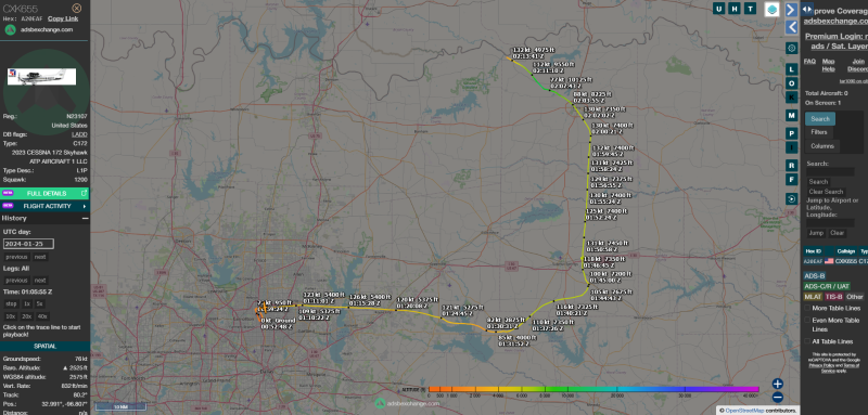 n23107 c172 fannin county texas crash