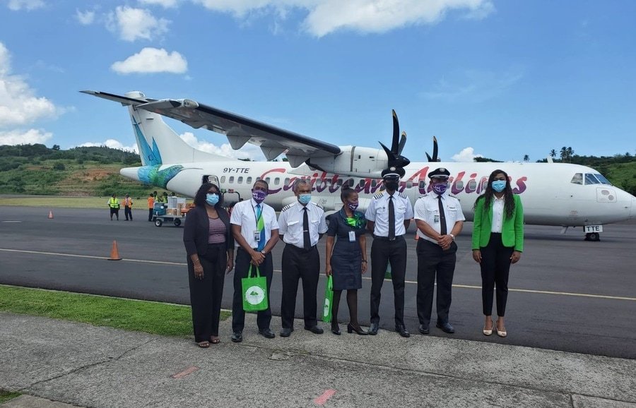 caribbean airlines dominica 1