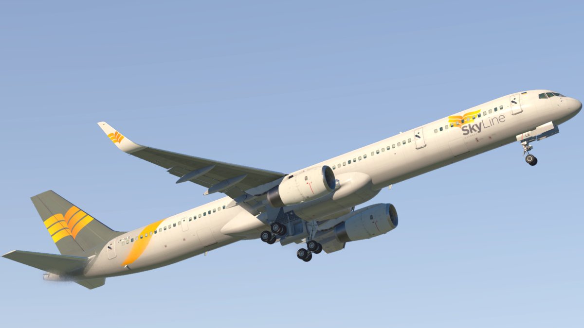 skyline boeing 757 300 xp