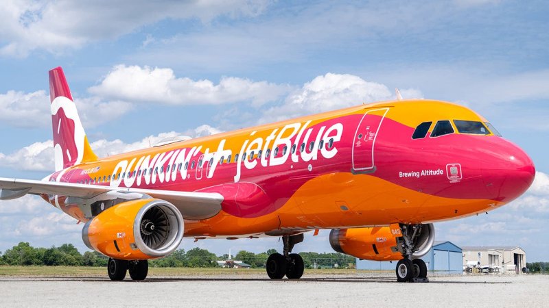 JetBlue Dunkin Livery