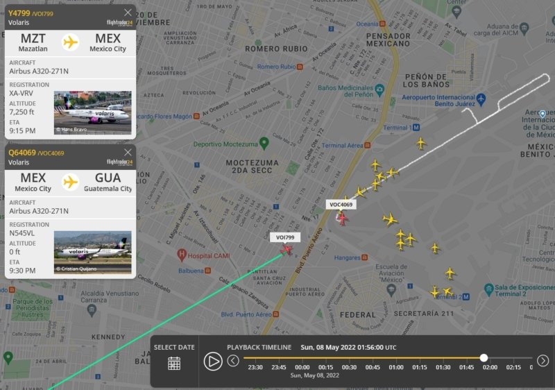 volaris mexico close
