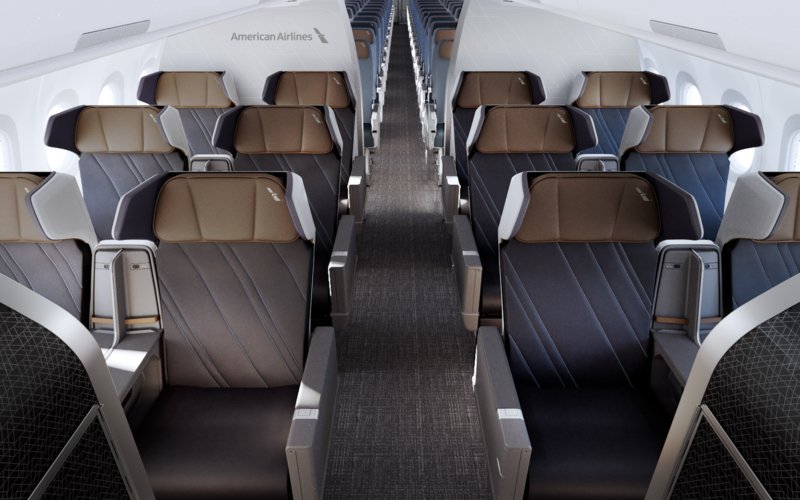 American Airlines Premium Economy Airbus A321XLR