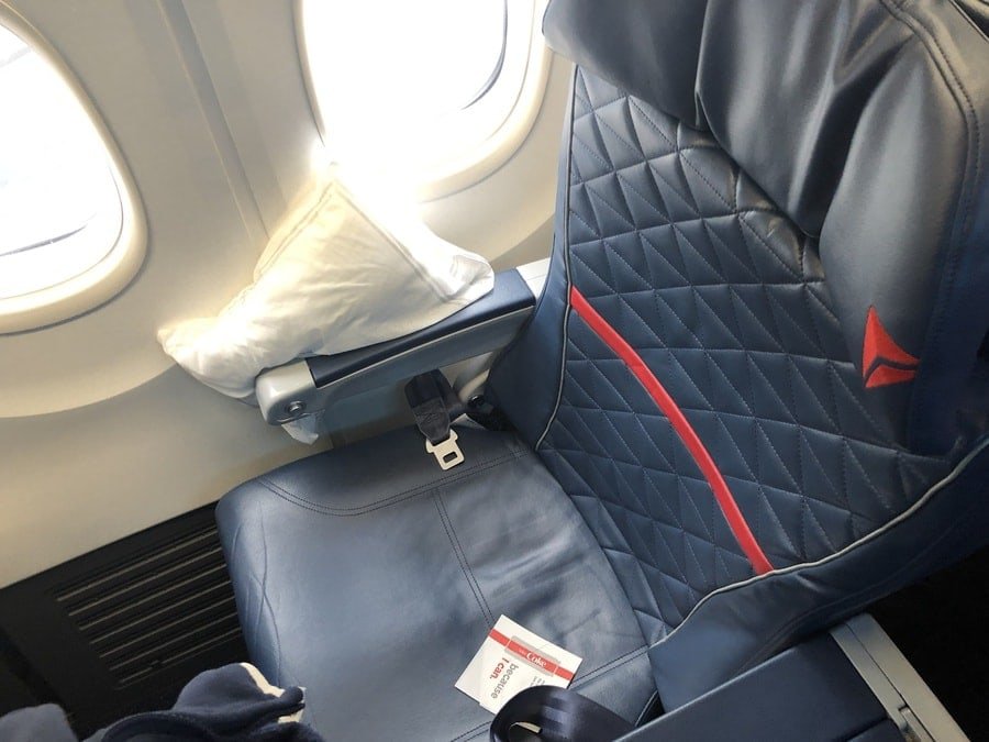 delta 757 aruba jfk seat 1
