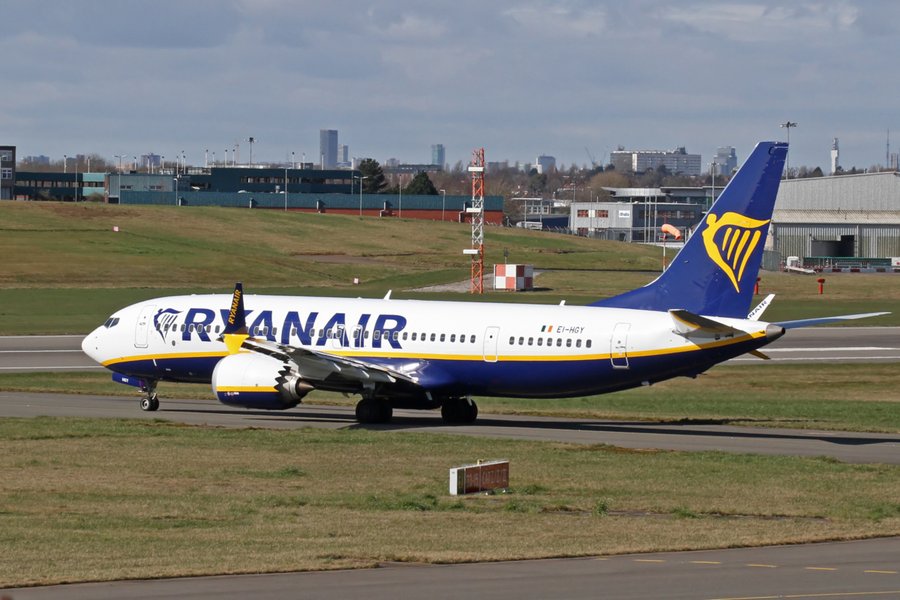 ryanair boeing 737 max 8