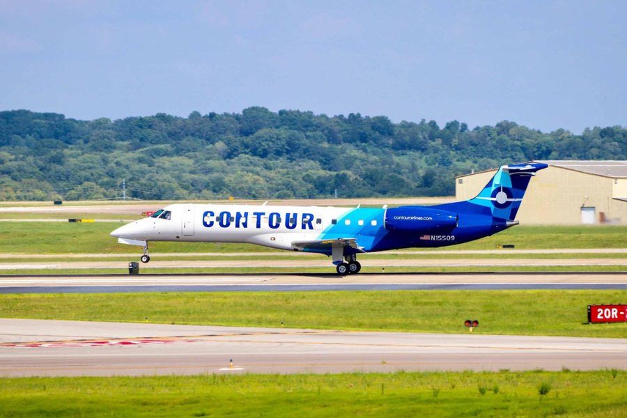contour airlines embraer emb 135