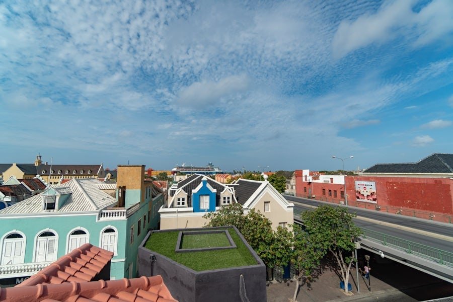 curacao suites hotel roof view 2 1