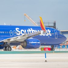 southwest airlins boeing 737 800