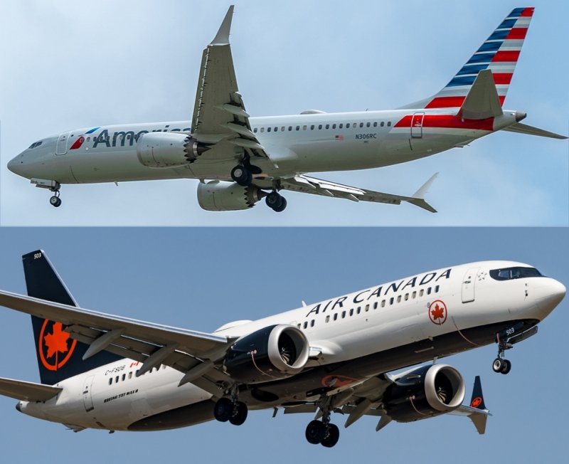 737 max 8 america air canada