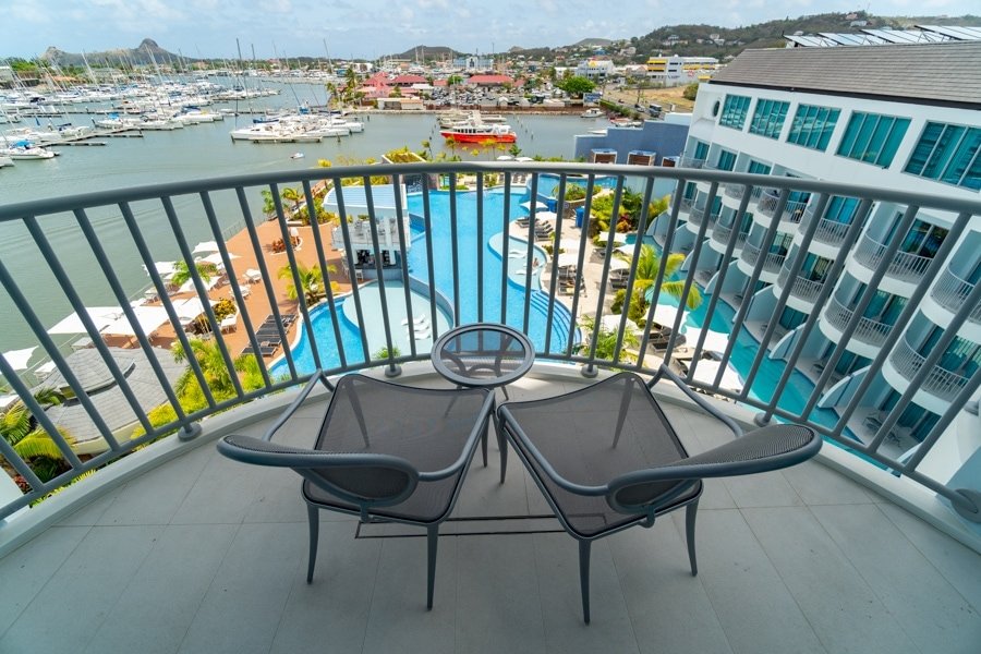 harbor club st lucia balcony 1