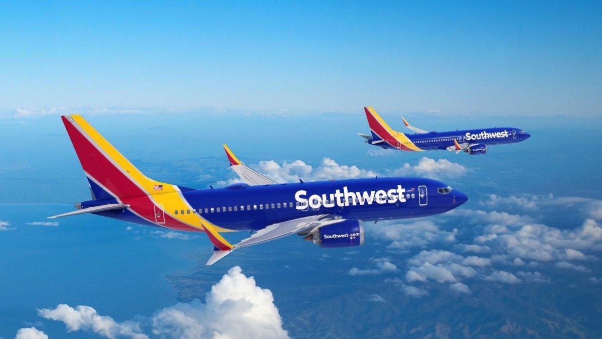 southwest boeing 737 max 7 render